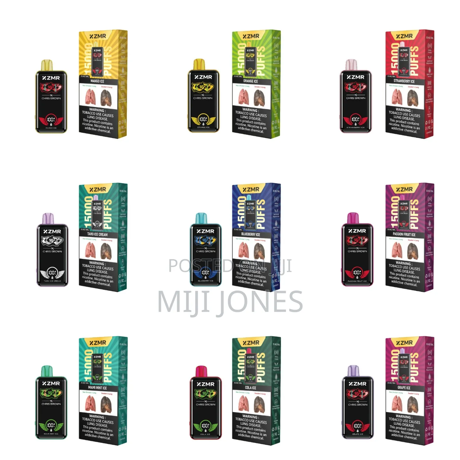 "15,000 Puff Power: Wireless & Type-c Charging Vape With Smart Display