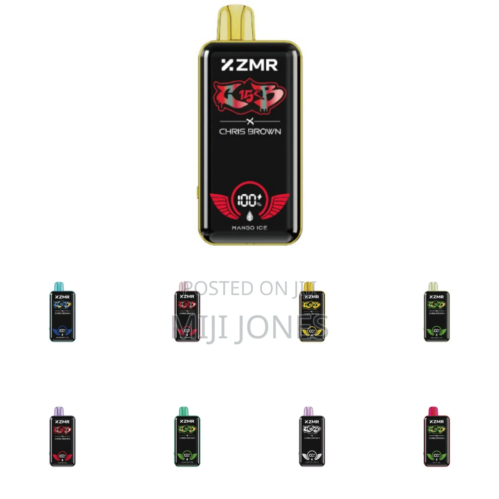 "15,000 Puff Power: Wireless & Type-c Charging Vape With Smart Display
