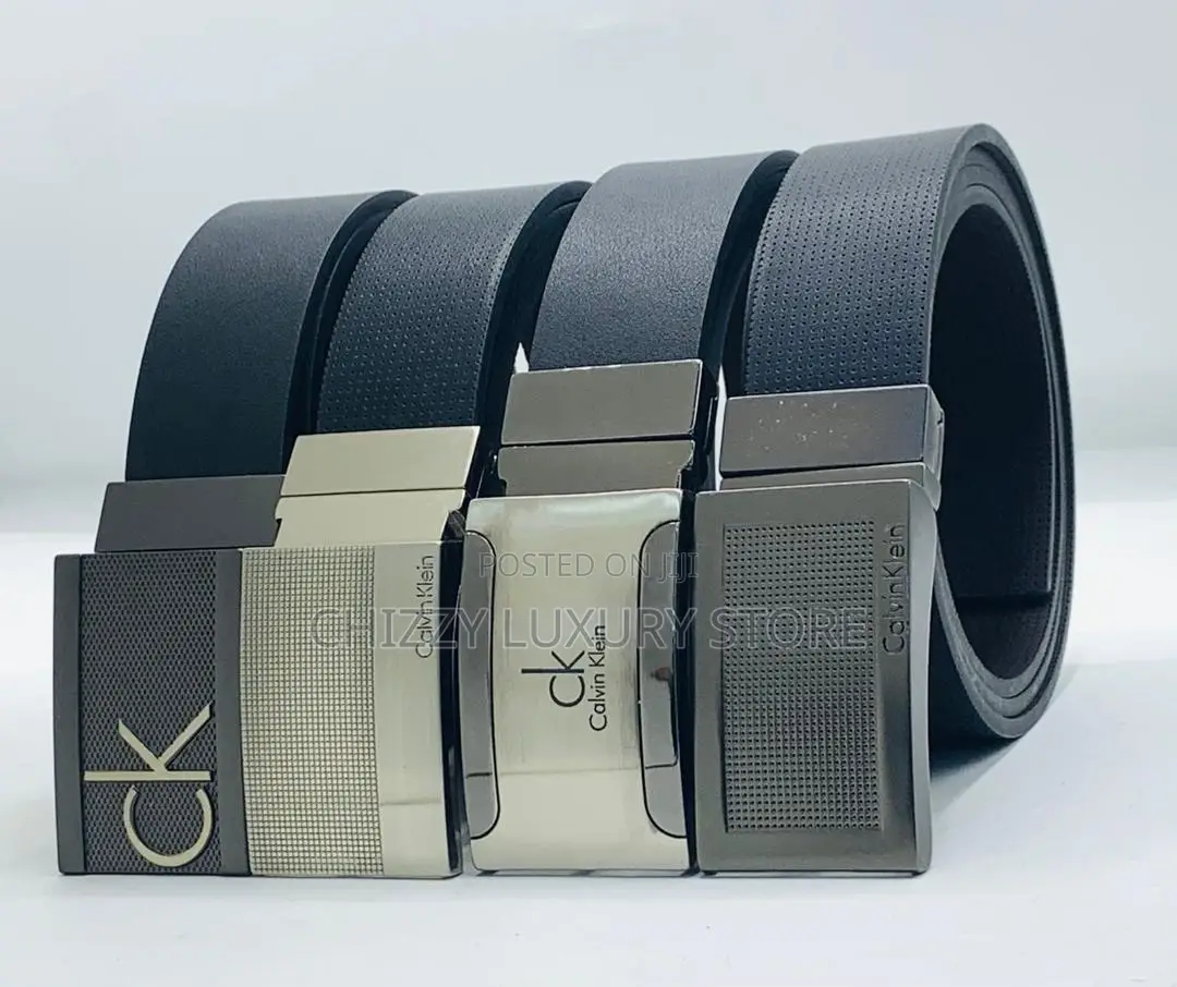 Mont Blanc Quality Luxury Men Genuine Leather Belt