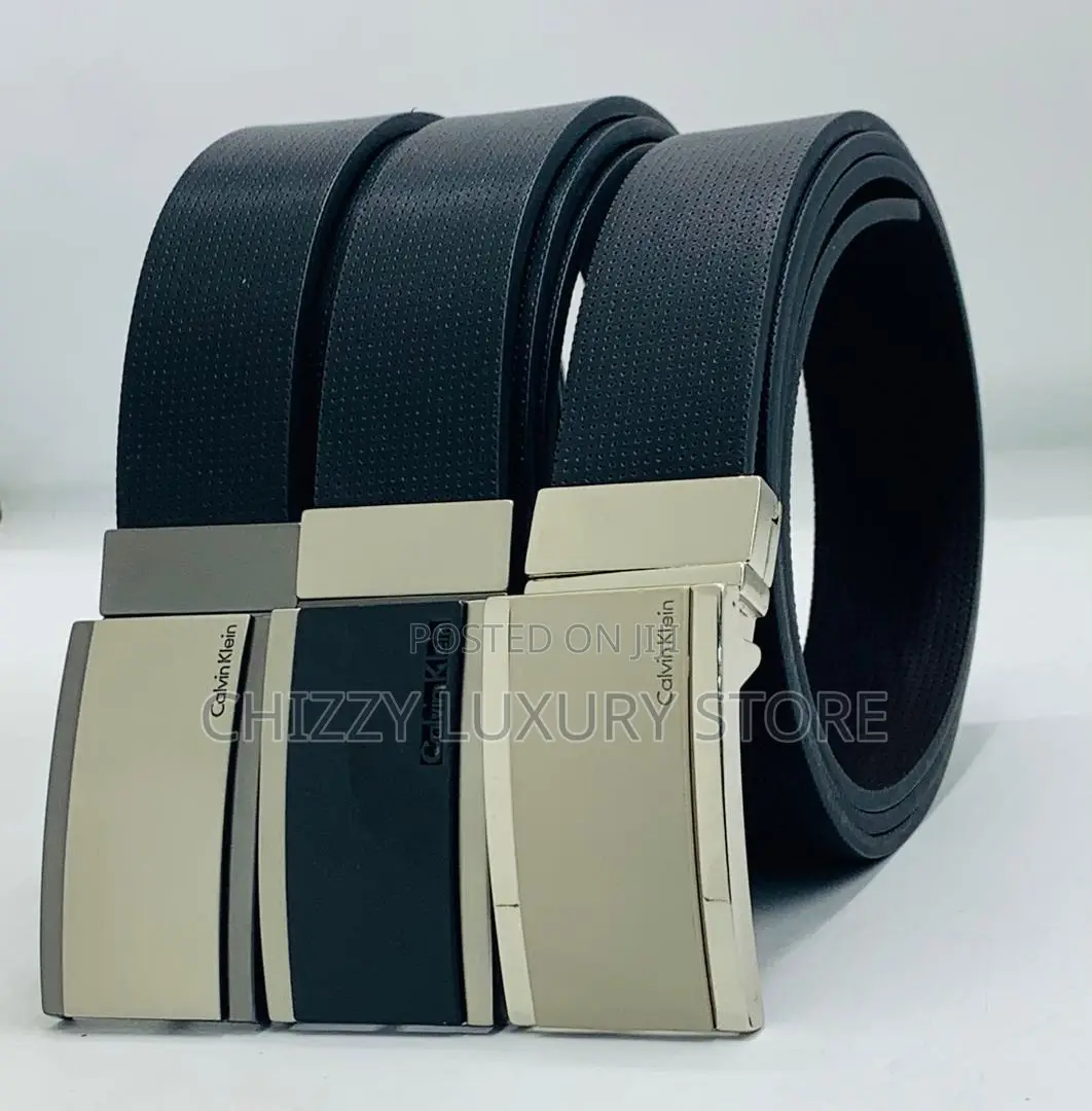 Mont Blanc Quality Luxury Men Genuine Leather Belt