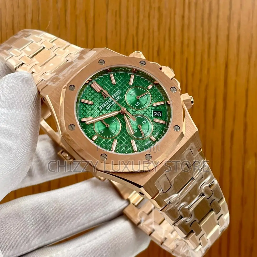 Audemars Piguet Quality Luxury Men Chain Strap Wristwatch
