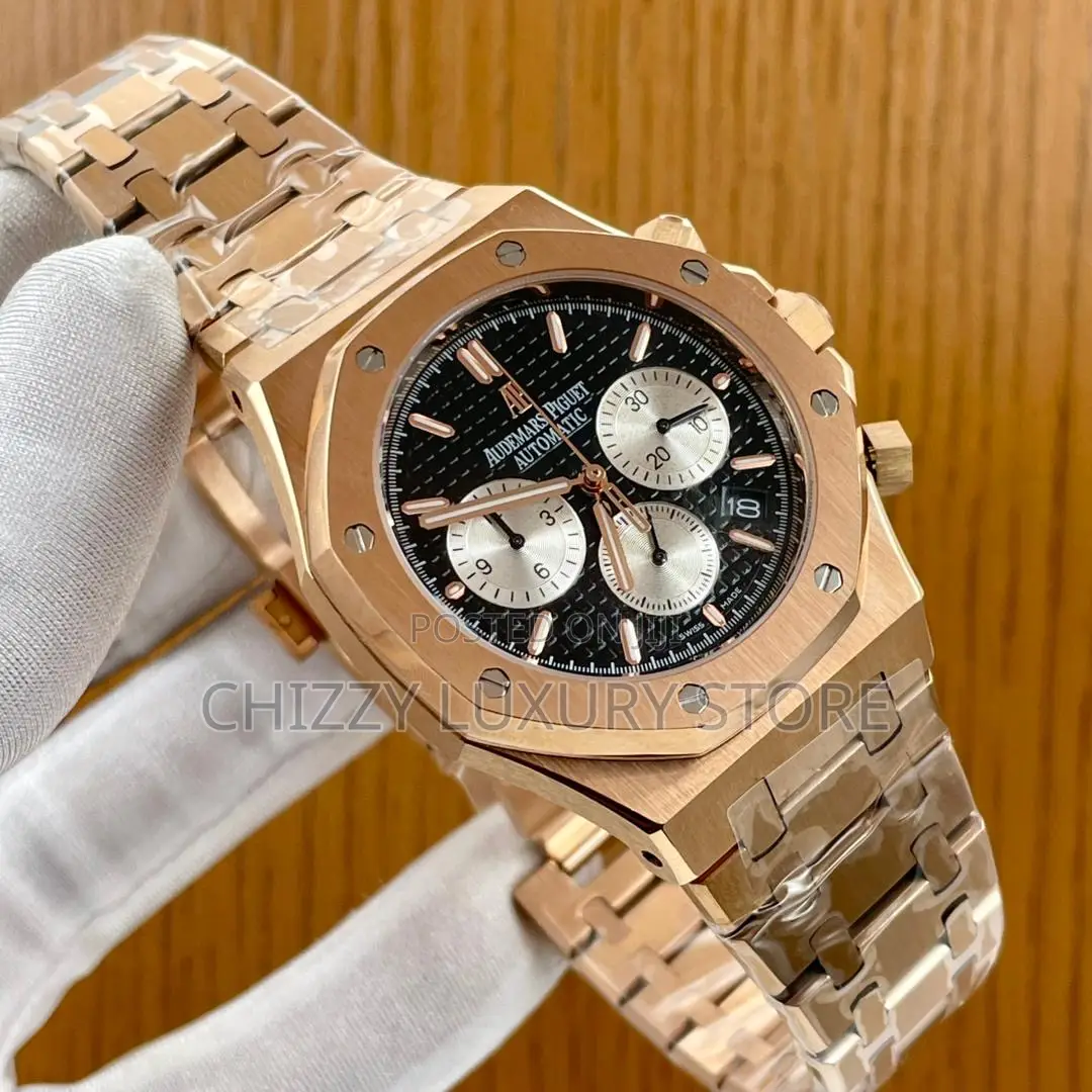 Audemars Piguet Quality Luxury Men Chain Strap Wristwatch