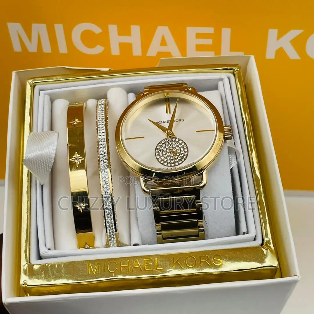 Michael Kors Quality Luxury Ladies Chain Strap Wristwatch