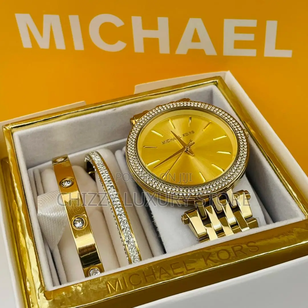 Michael Kors Quality Luxury Ladies Chain Strap Wristwatch