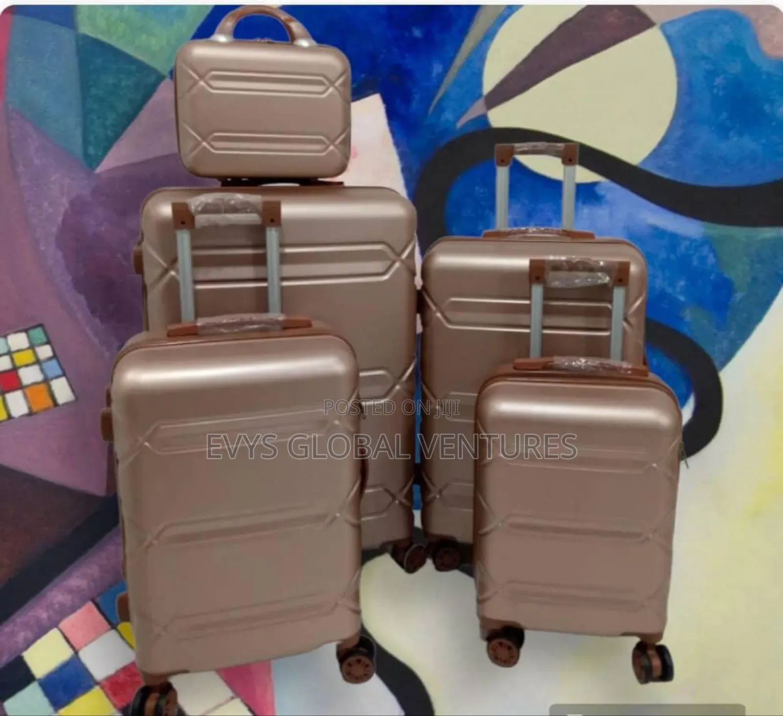 Quality Trolley Travelling Boxes - Set of 5