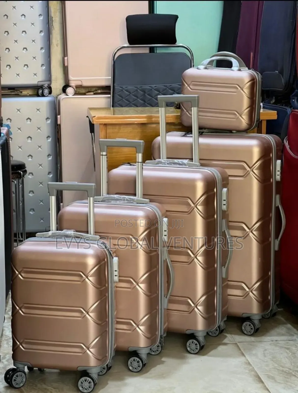 Quality Trolley Travelling Boxes - Set of 5
