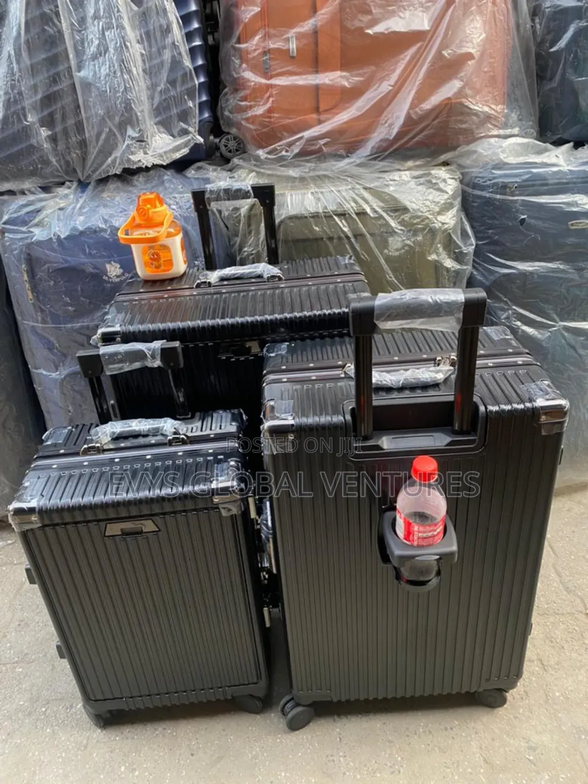 3-Set Quality Trolley Travelling Boxes