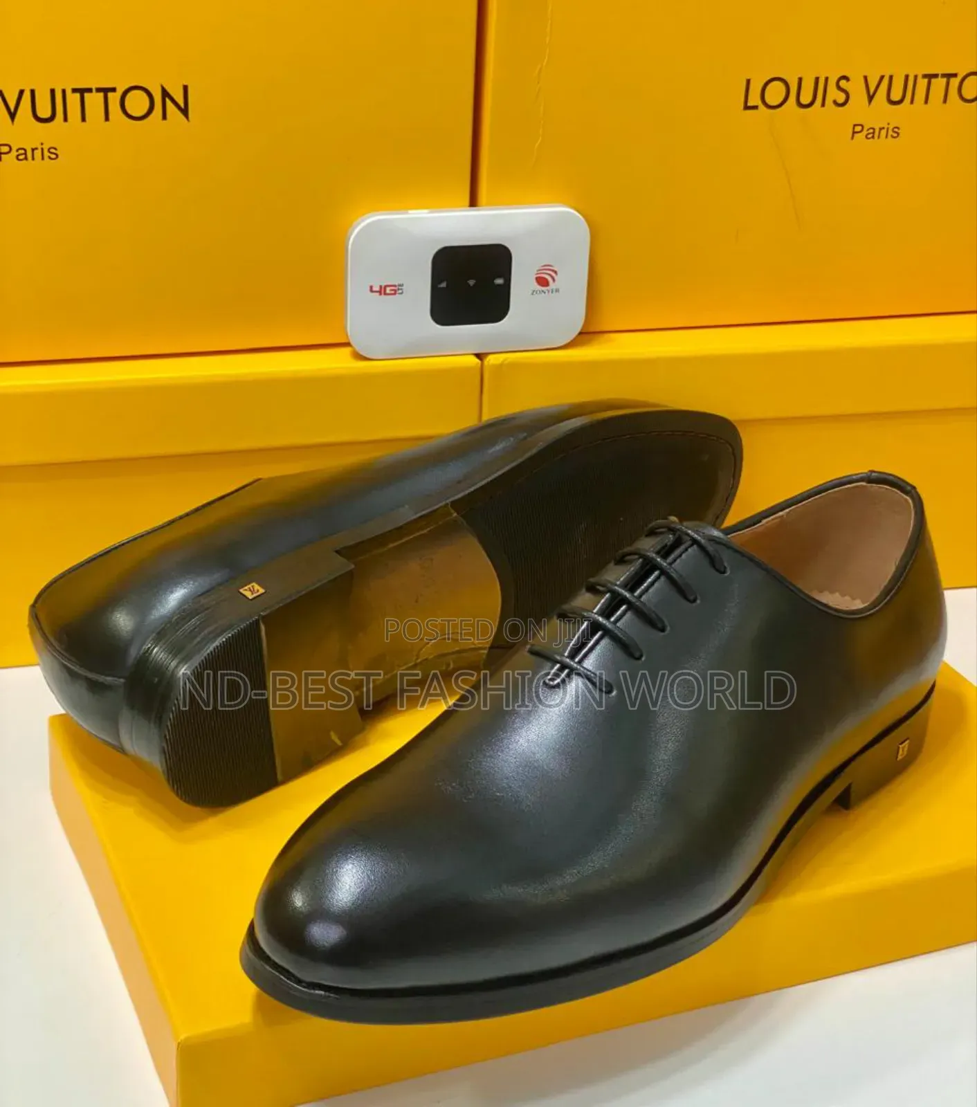 Corporate Louis Vuitton Leather Shoe