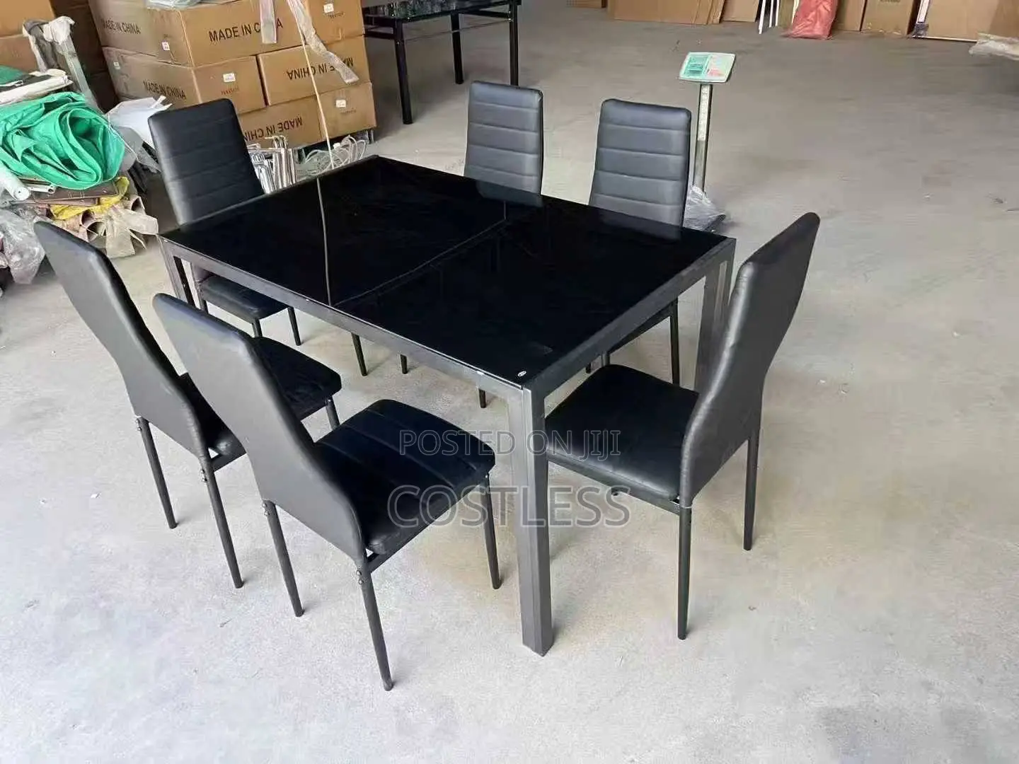 1 Dinning Table 140x70m 6 Chairs