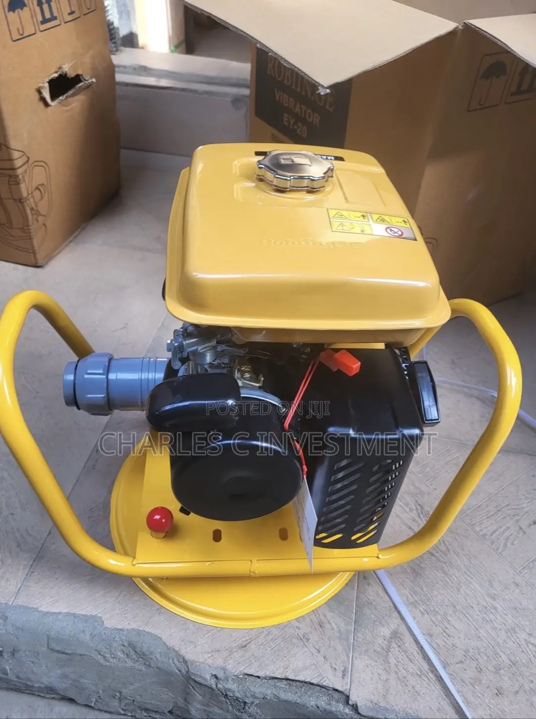 Robin Engine Concrete Poker Vibrator Machine