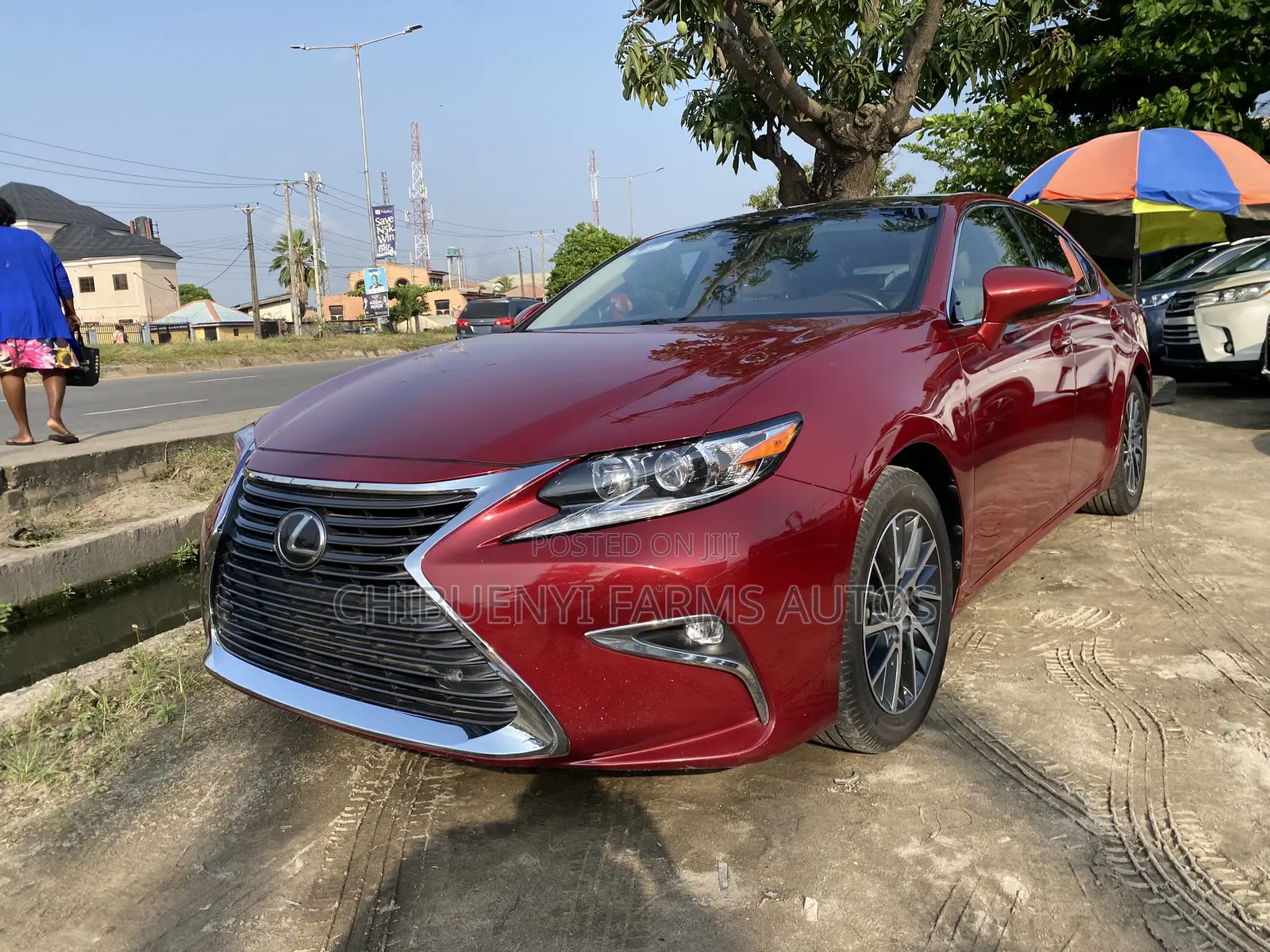 Lexus ES 350 FWD 2017 Red