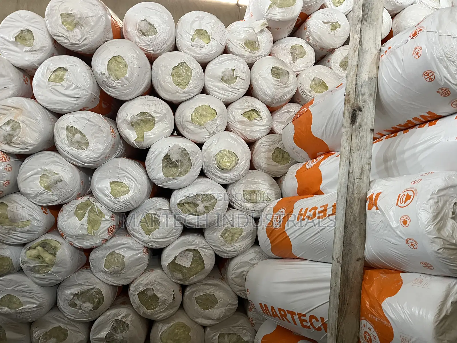 Martech Glasswool 25mm With Aluminium Foil –Roofing Insulation|24kg/M3