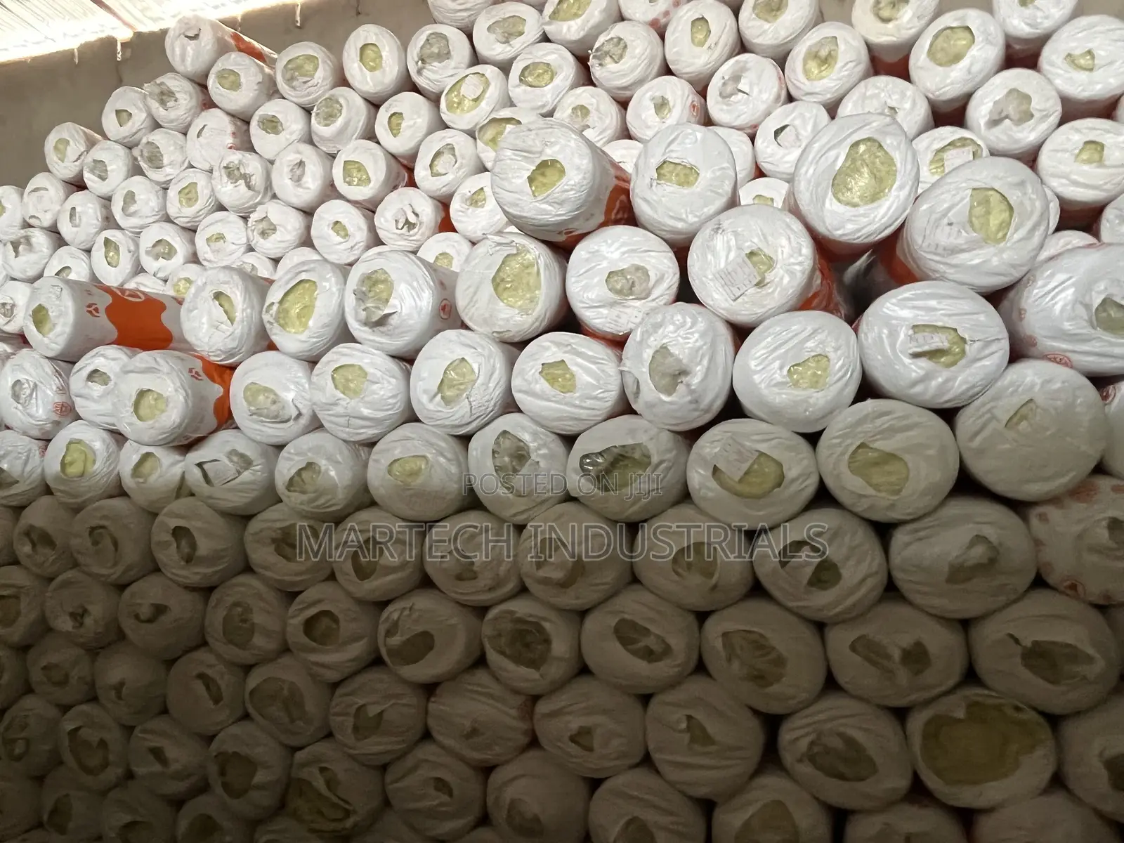 Martech Glasswool 50mm With Aluminium Forheat Sound Insulation|24kg/M3