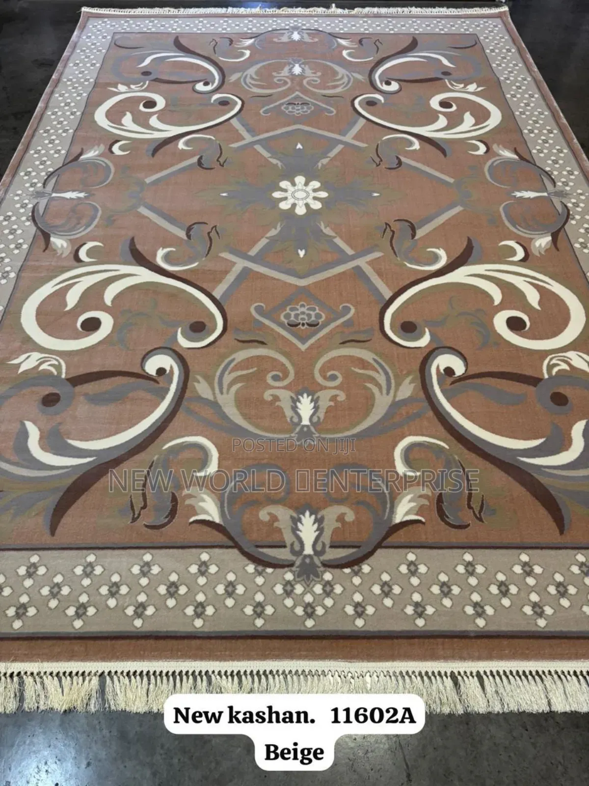 10by13 Feets Beige Colour Modern New Persian Turkish Centre Rug