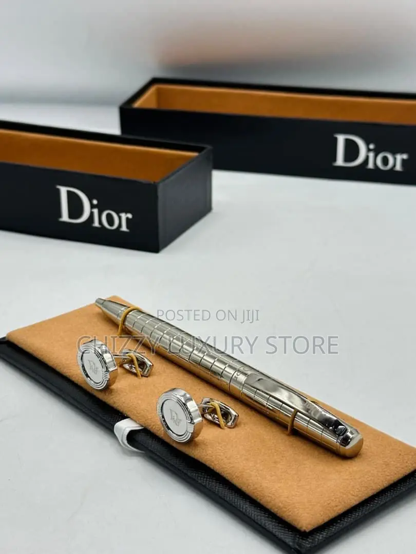 High Quality Luxury Men Cufflinks and Pen