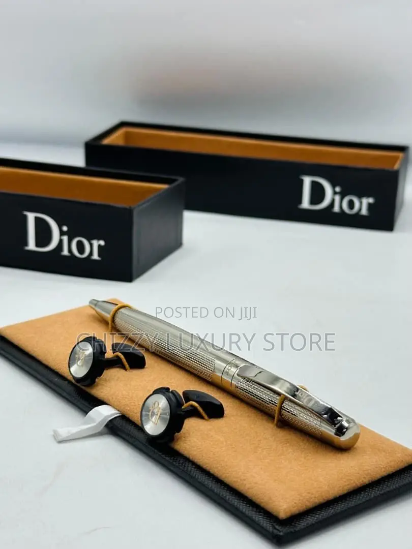 High Quality Luxury Men Cufflinks and Pen