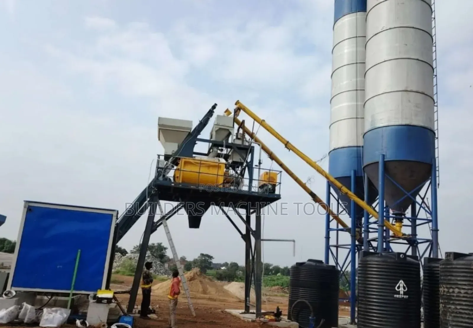 Automatic Concrete Batching Plant,
