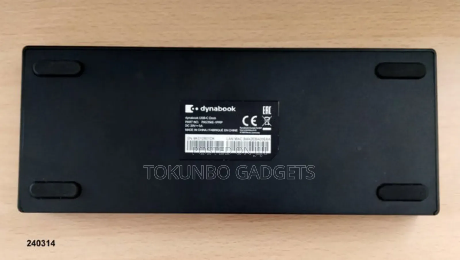 Toshiba Dynabook Usb-C Dual Display Docking Station