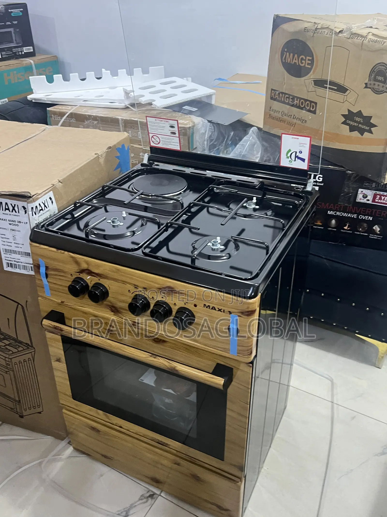 Maxi 3+1 Cooker F6b31g2 With Enamel Top and Strong Body
