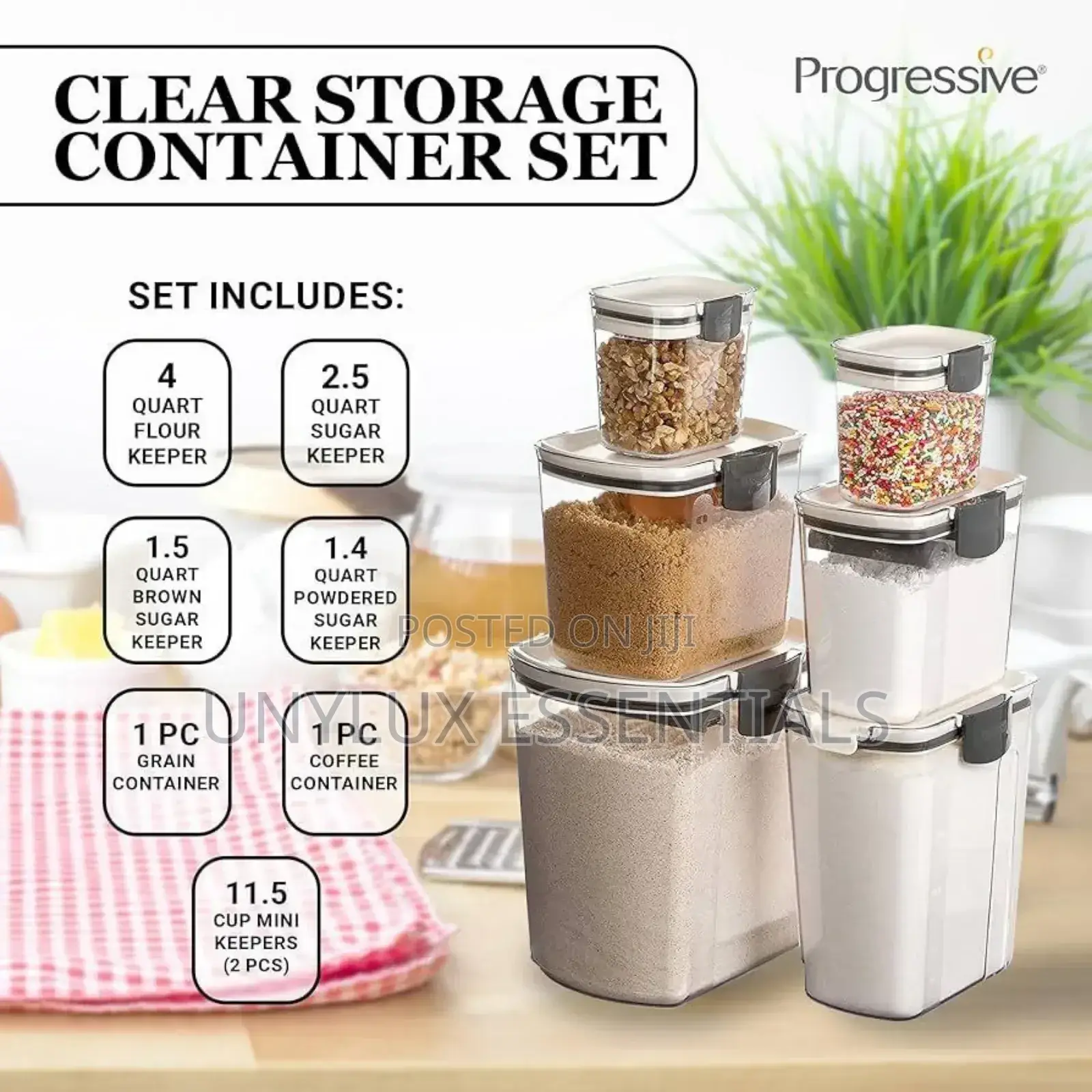 6pcs Baker's Storage Set