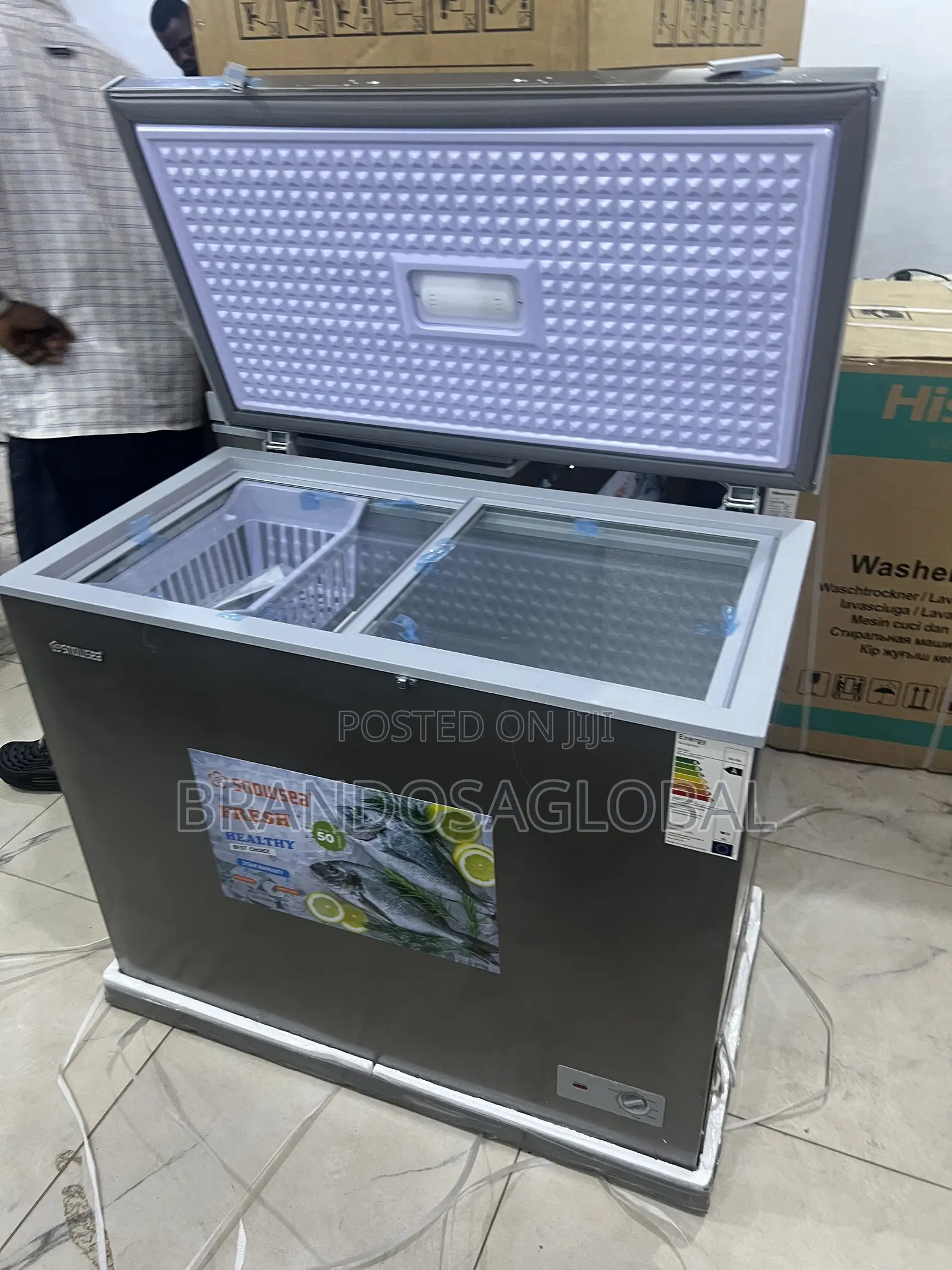 Snowsea Bd-308 High Capacity 220l Freezer With Eco Cooling