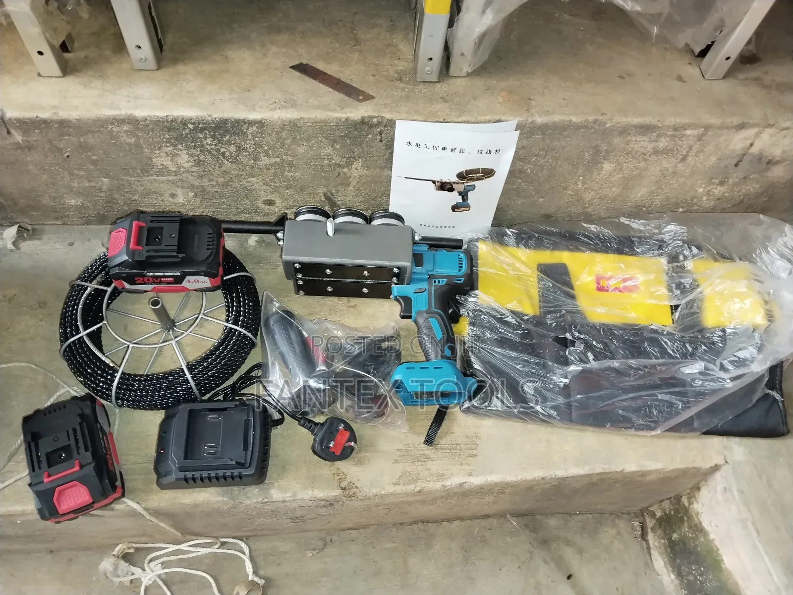 Lithium Threading Machine.