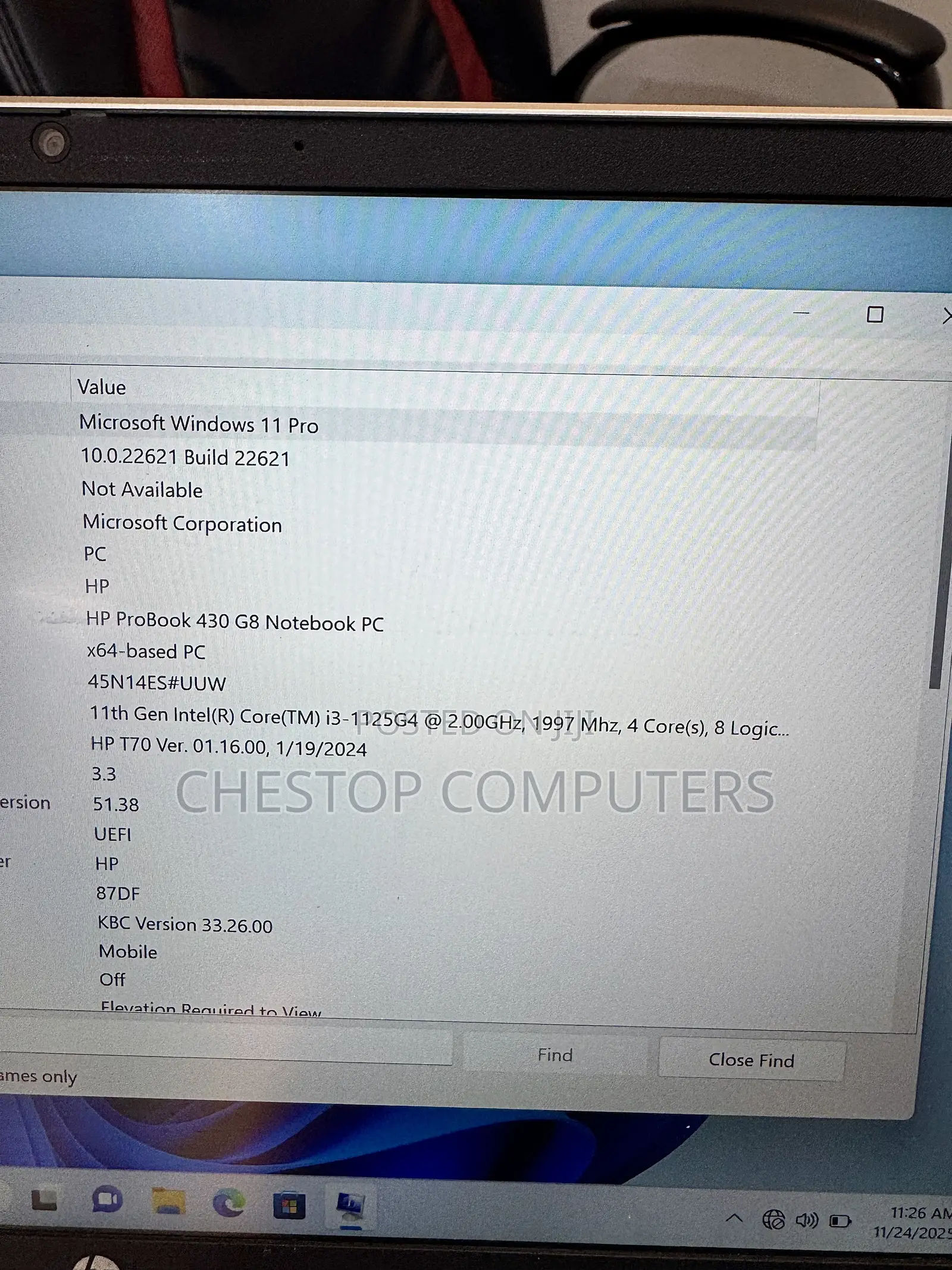 Laptop HP ProBook 430 G8 8GB Intel Core i3 SSD 256GB