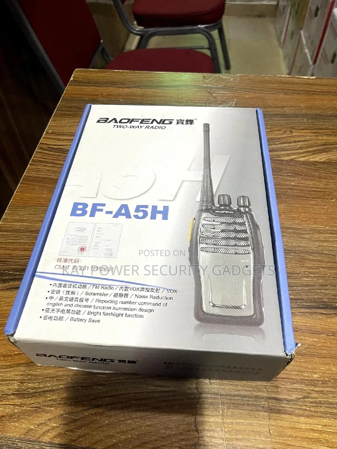 Baofeng A5 Two-Way Radio