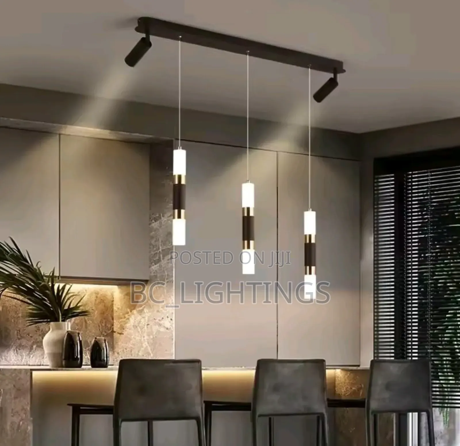 Modern Led Chandelier Light With Spotlight