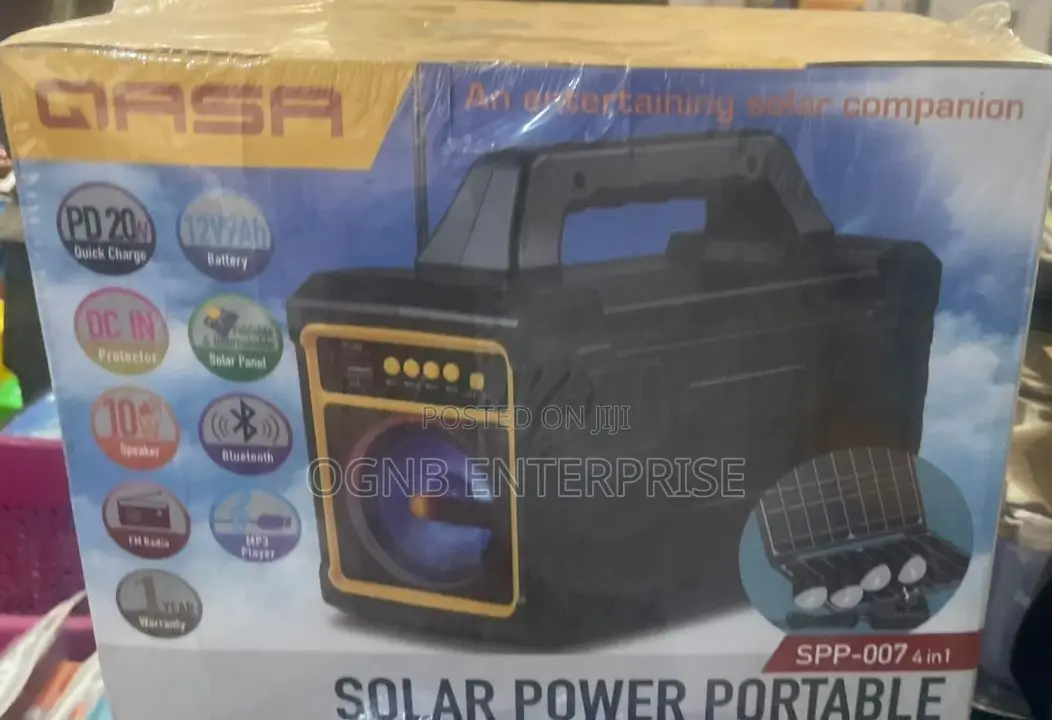 Qasa 4in1 Portable Solar Power System