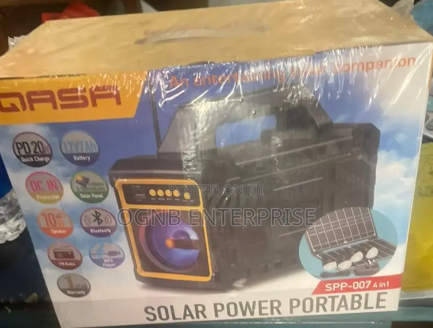Qasa 4in1 Portable Solar Power System
