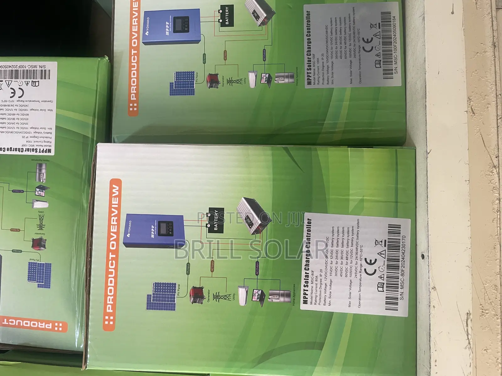80a Yohako MPPT Charge Controller