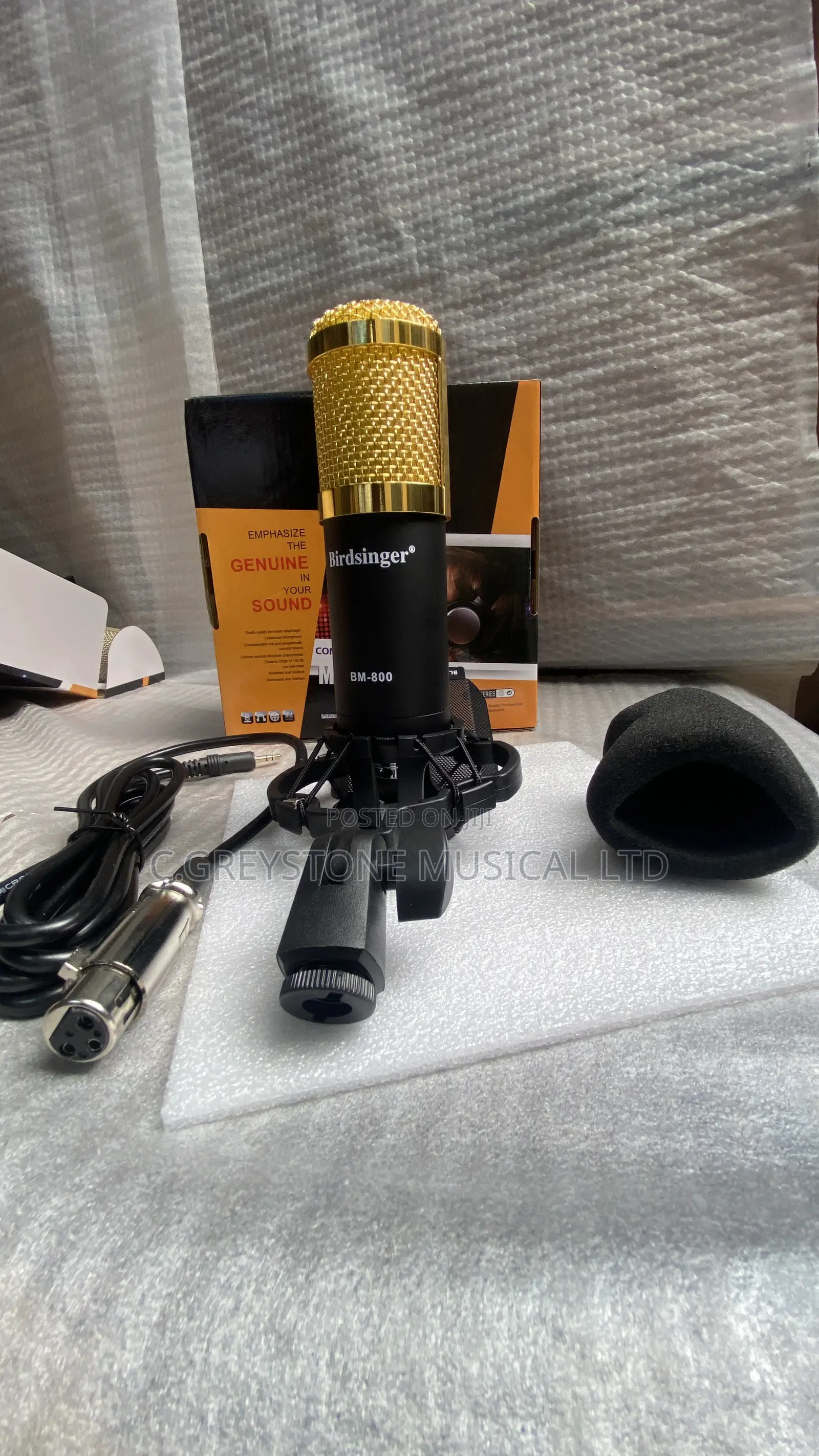 Studio Microphone Bm-800 Birdsinger