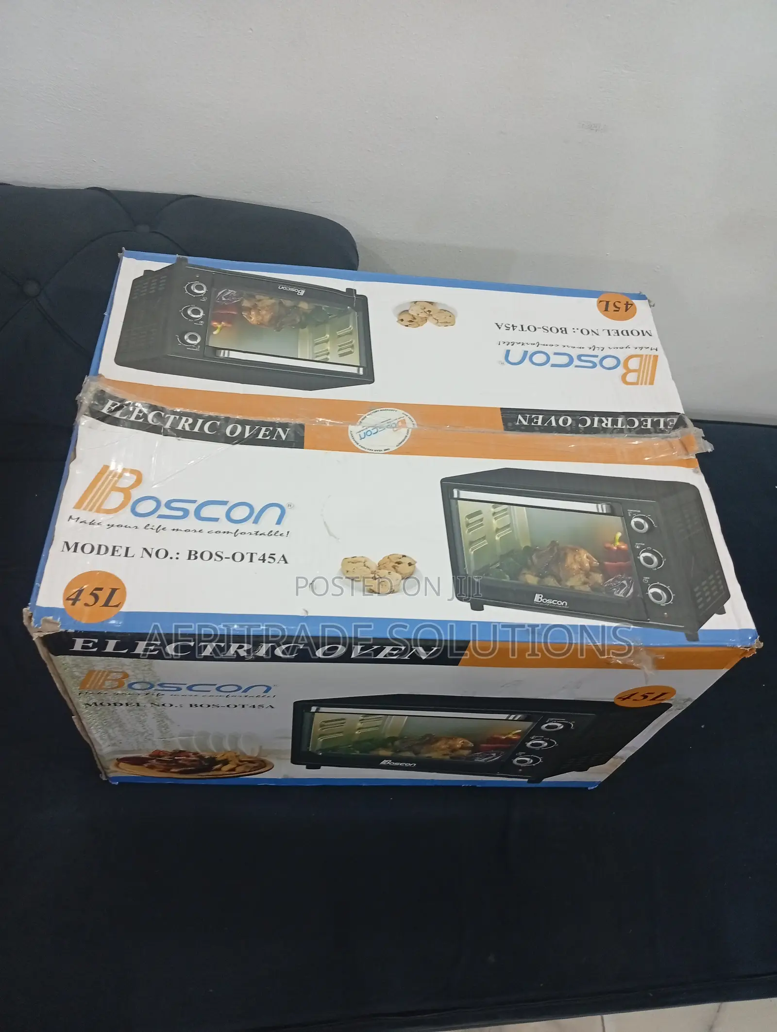 Boscon 45l Electric Oven With Glass Door