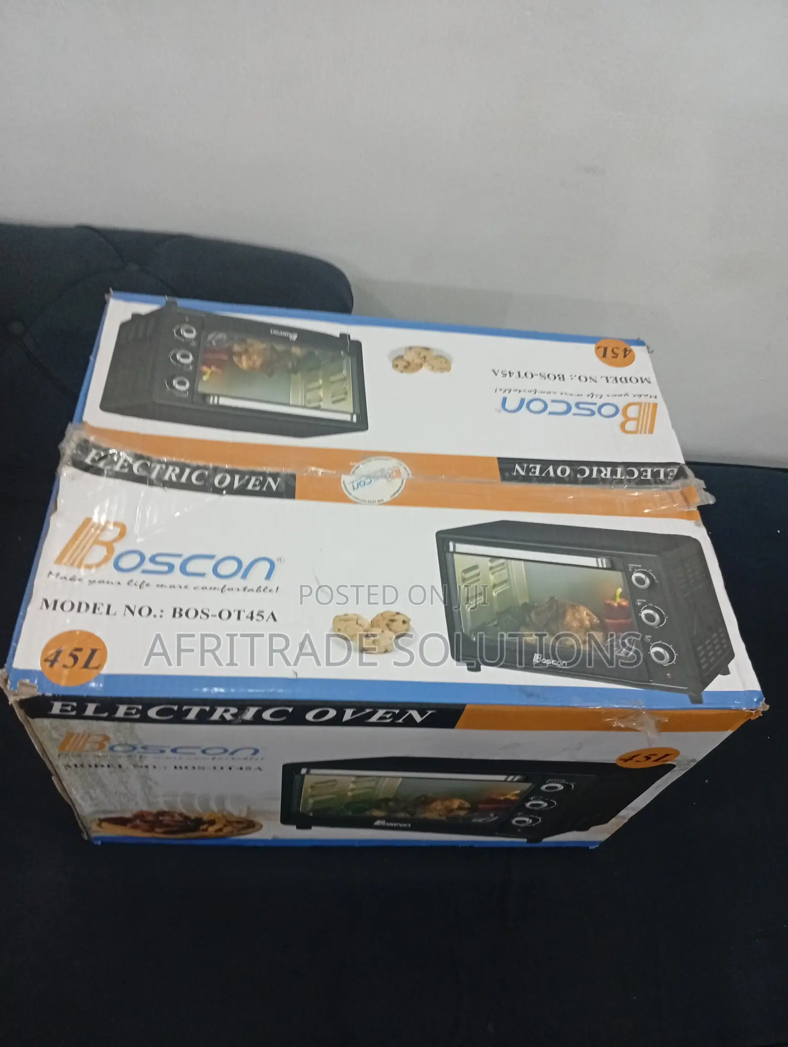 Boscon 45l Electric Oven With Multi-Heat Functions