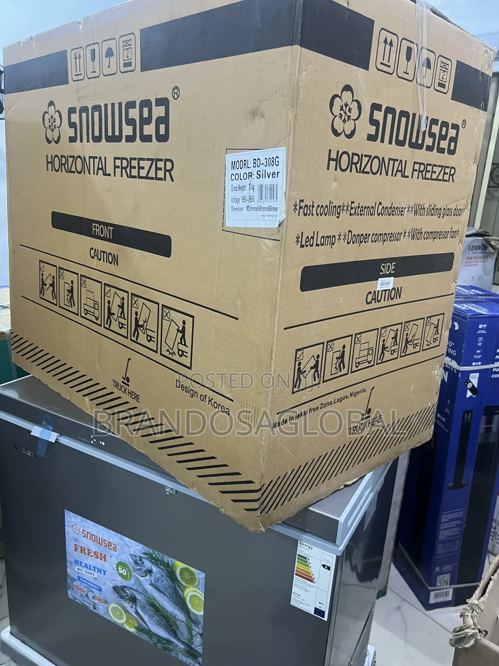 Snowsea 220l Bd-308 Chest Freezer Heavy Duty Model