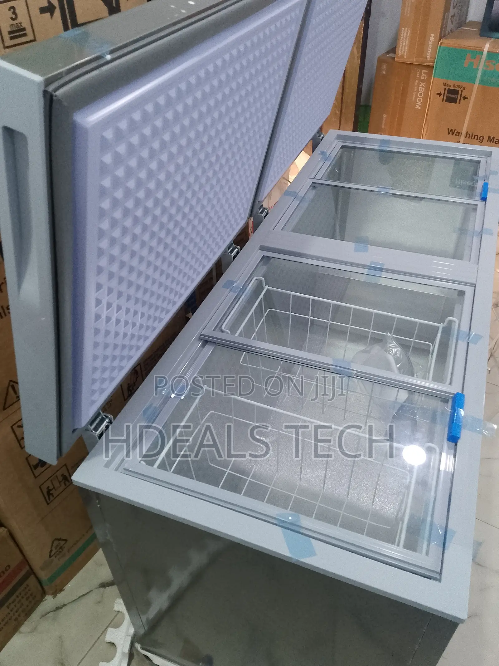Compact Snowsea Dual Door Chest Freezer (520l)