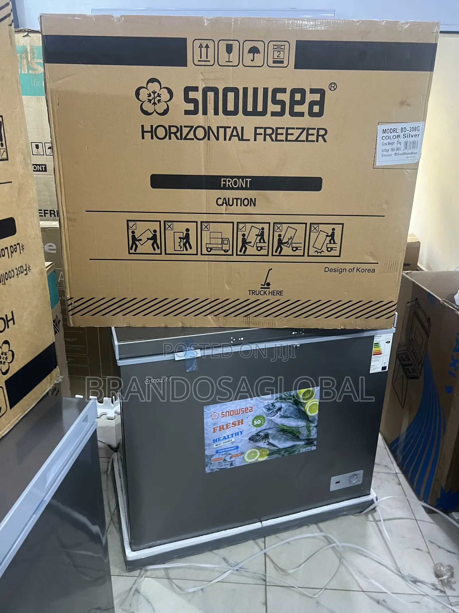 Snowsea Bd-308 High Capacity 220l Freezer With Eco Cooling