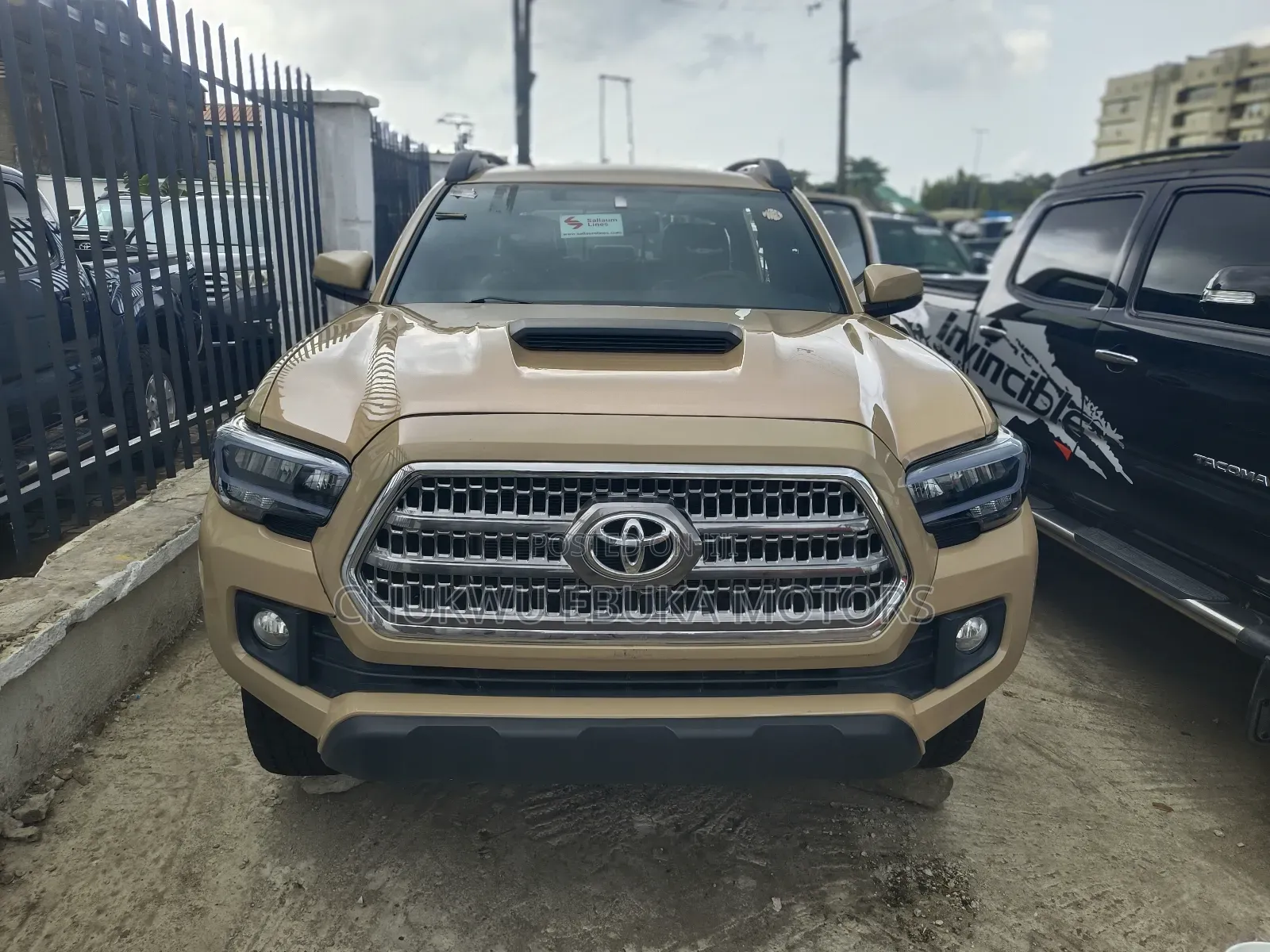 Toyota Tacoma Limited 2018 Gold