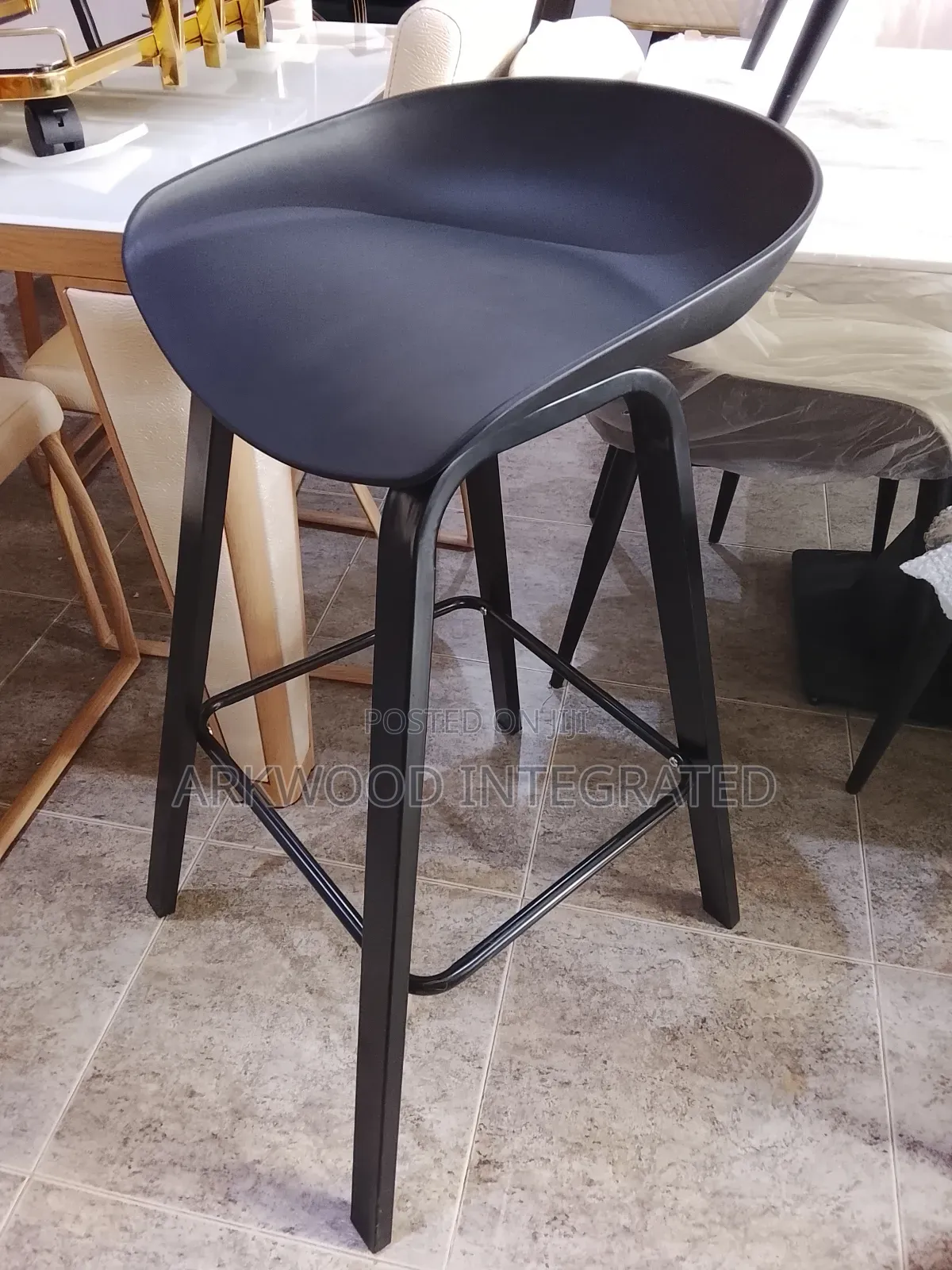 Iron Leg Bar And Kitchen Stool