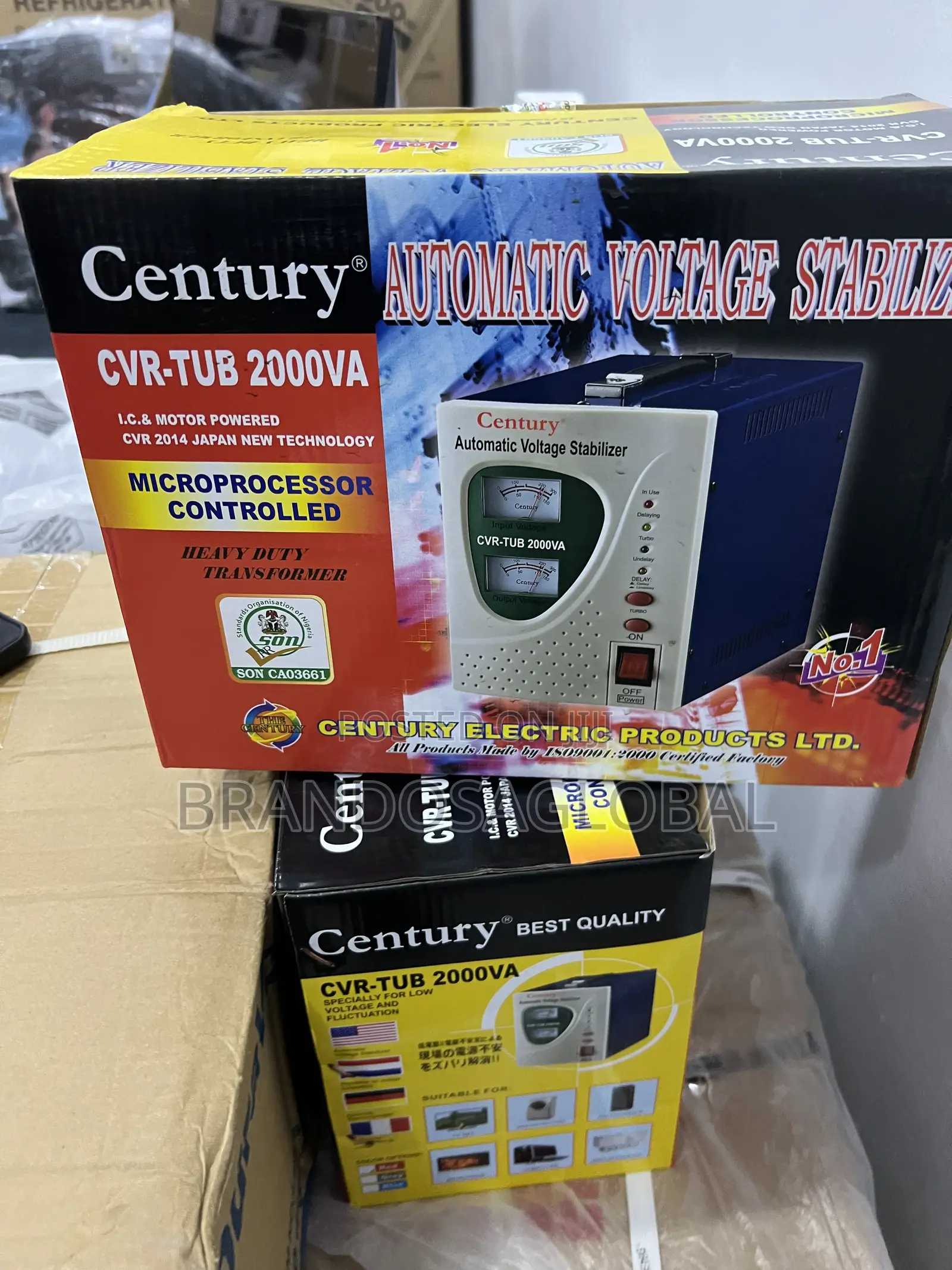 CVR-Tub2000va Century Floor Stabilizer 2000w | Durable Build