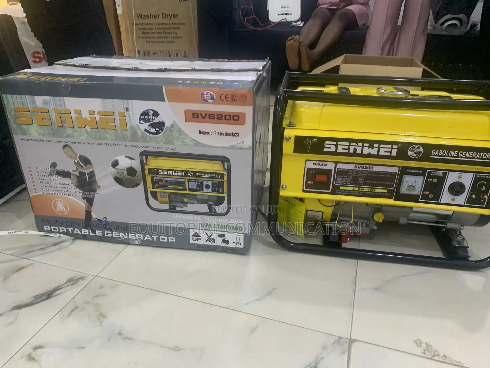 Senwei Sv6200 Manual Generator – Reliable Power Anytime