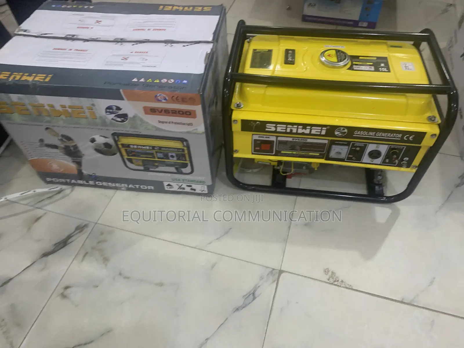Senwei Sv6200 Manual Generator – Reliable Power Anytime