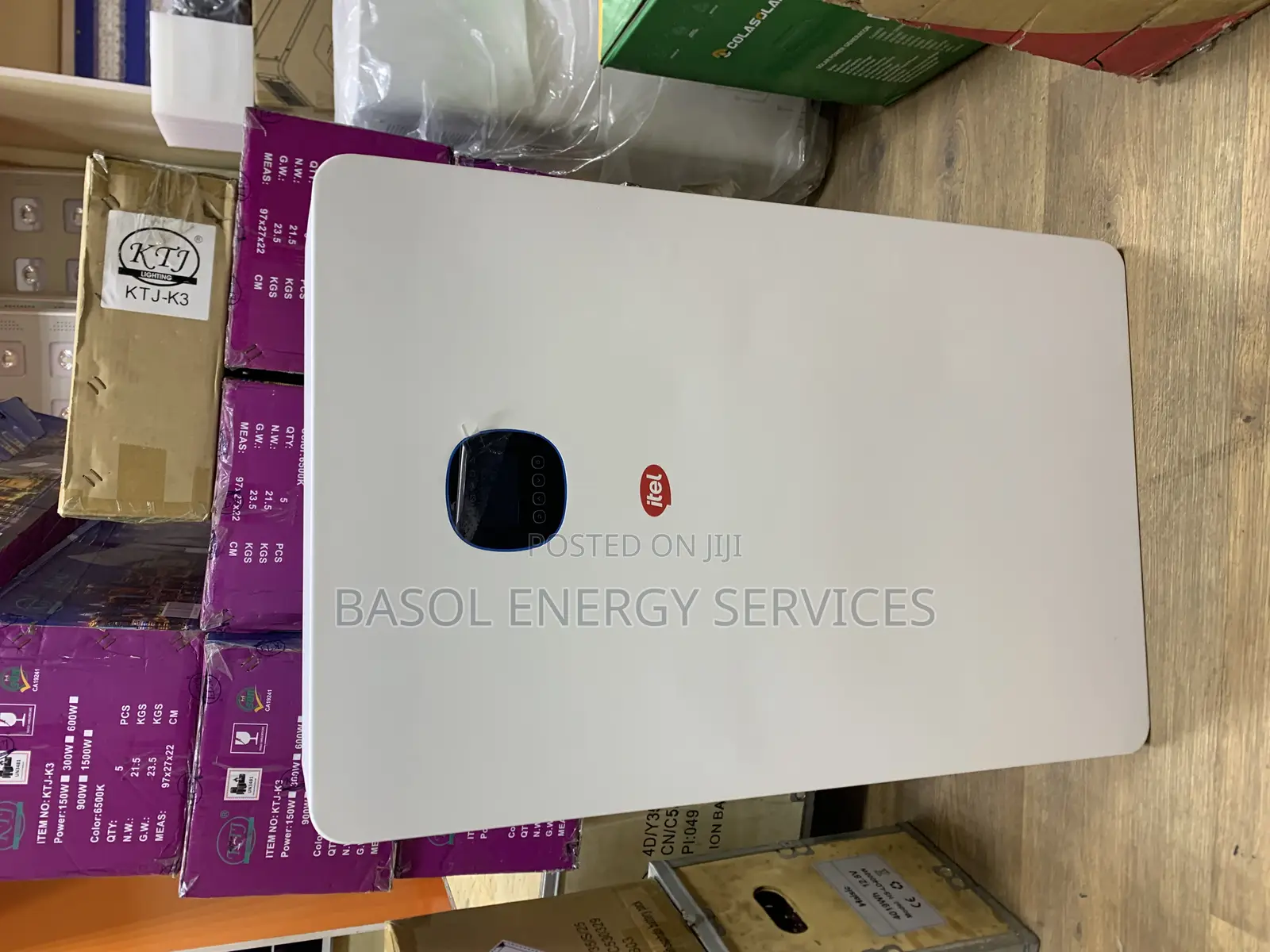 3600kw/8000kwh Itel Solar Generator