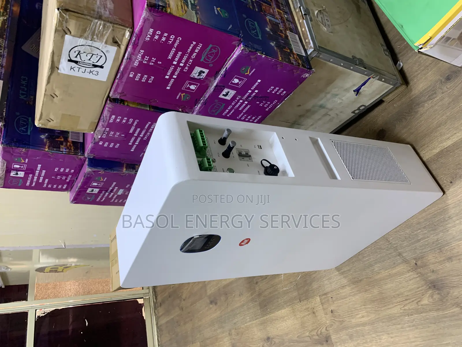 3600kw/8000kwh Itel Solar Generator