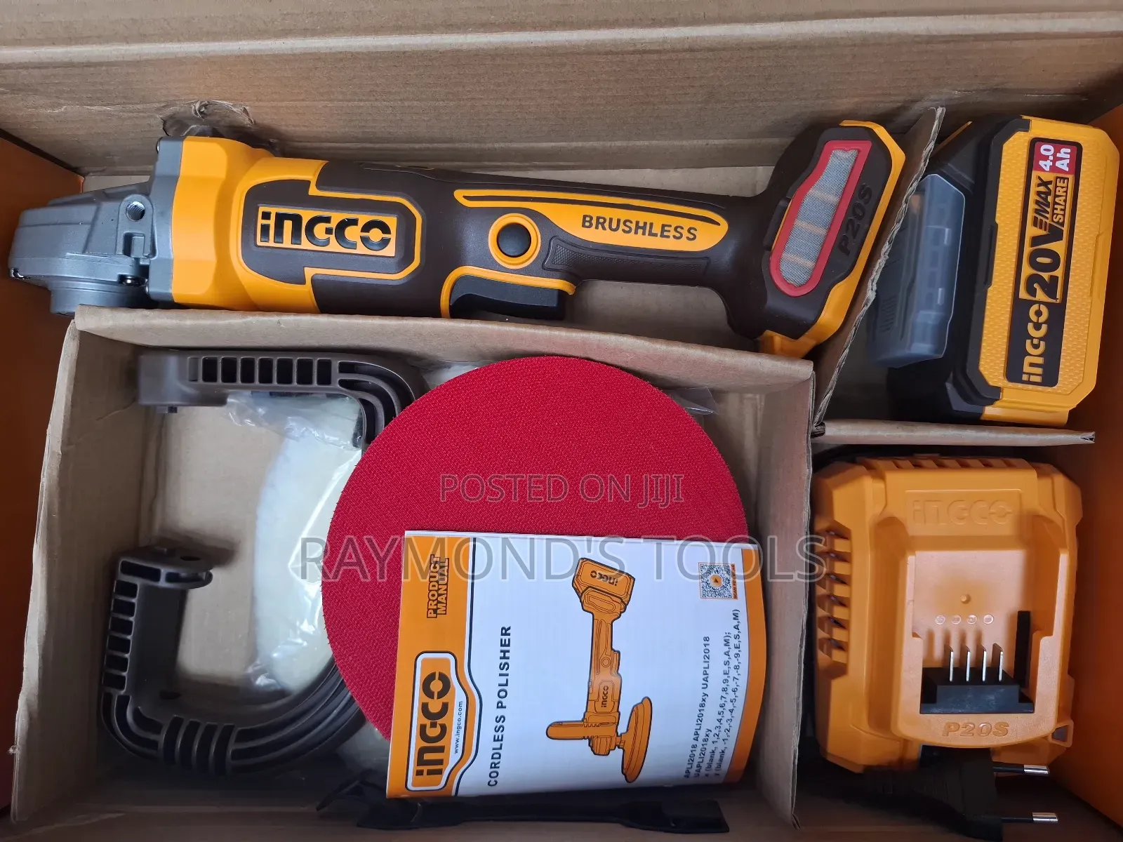 Cordless Polisher Ingco 180mm