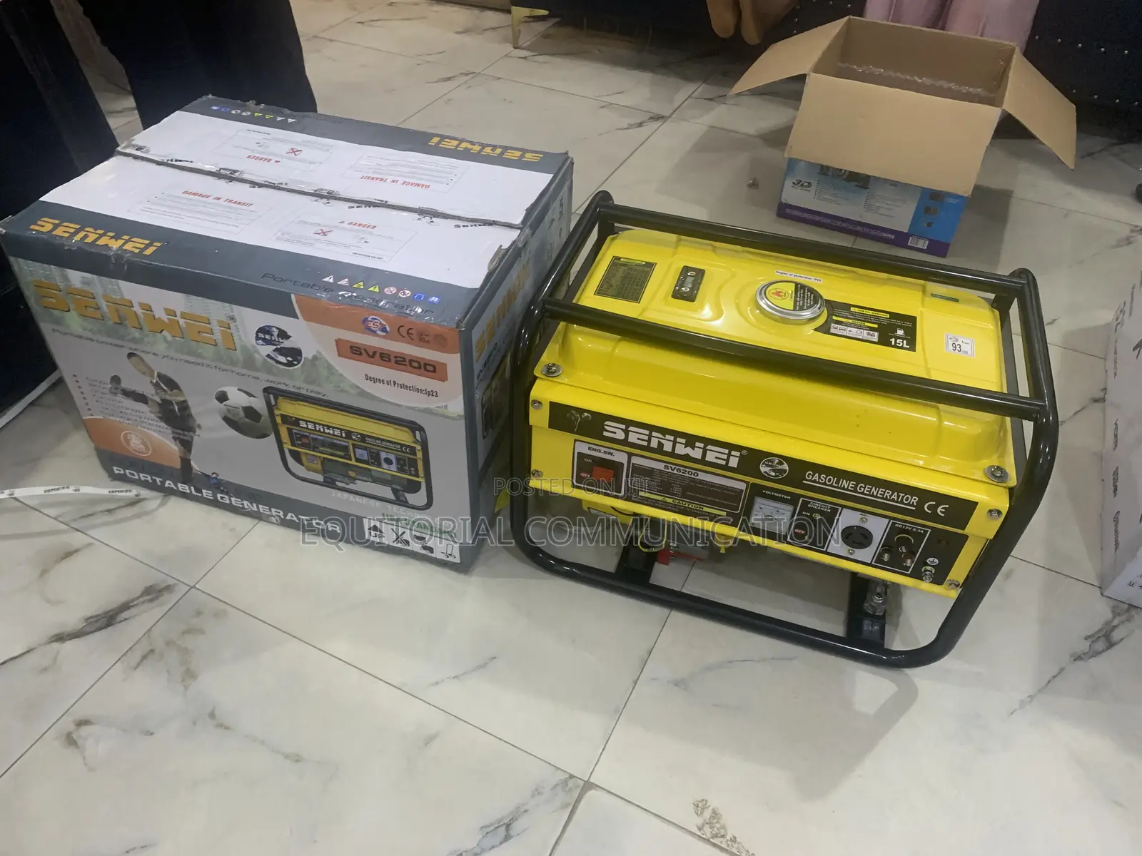 Senwei Sv6200 – Manual Generator for All Appliances