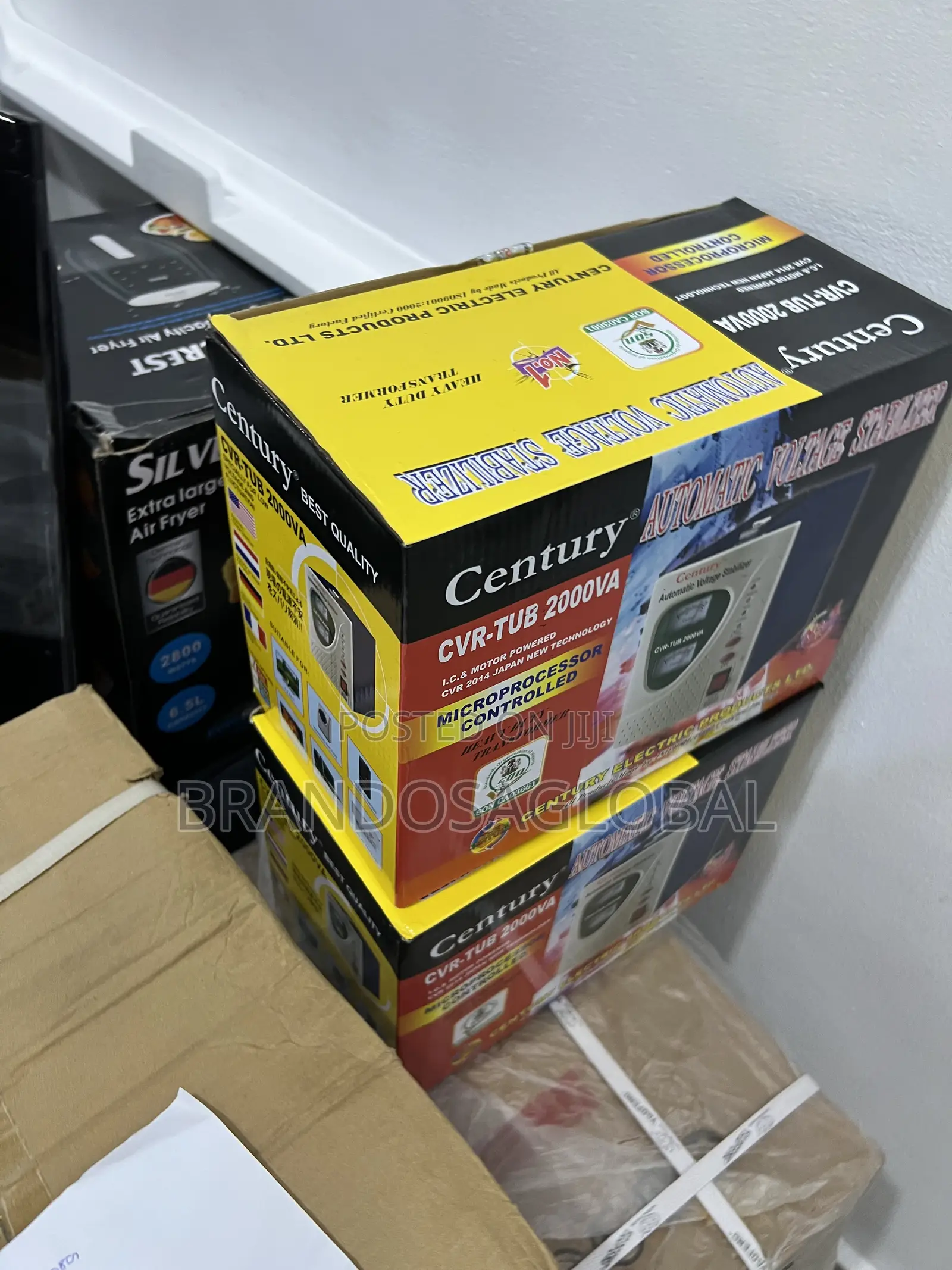 Century 2kw CVR-Tub2000va Floor Stabilizer | Safe Output