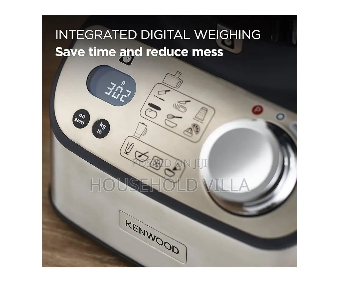 Kenwood Multipro Express Weigh+ All-in-1 System Food Processor.