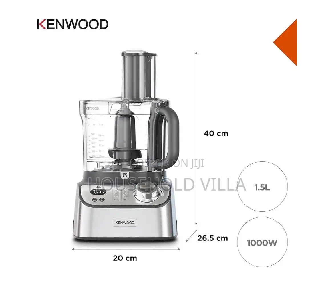 Kenwood Multipro Express Weigh+ All-in-1 System Food Processor.